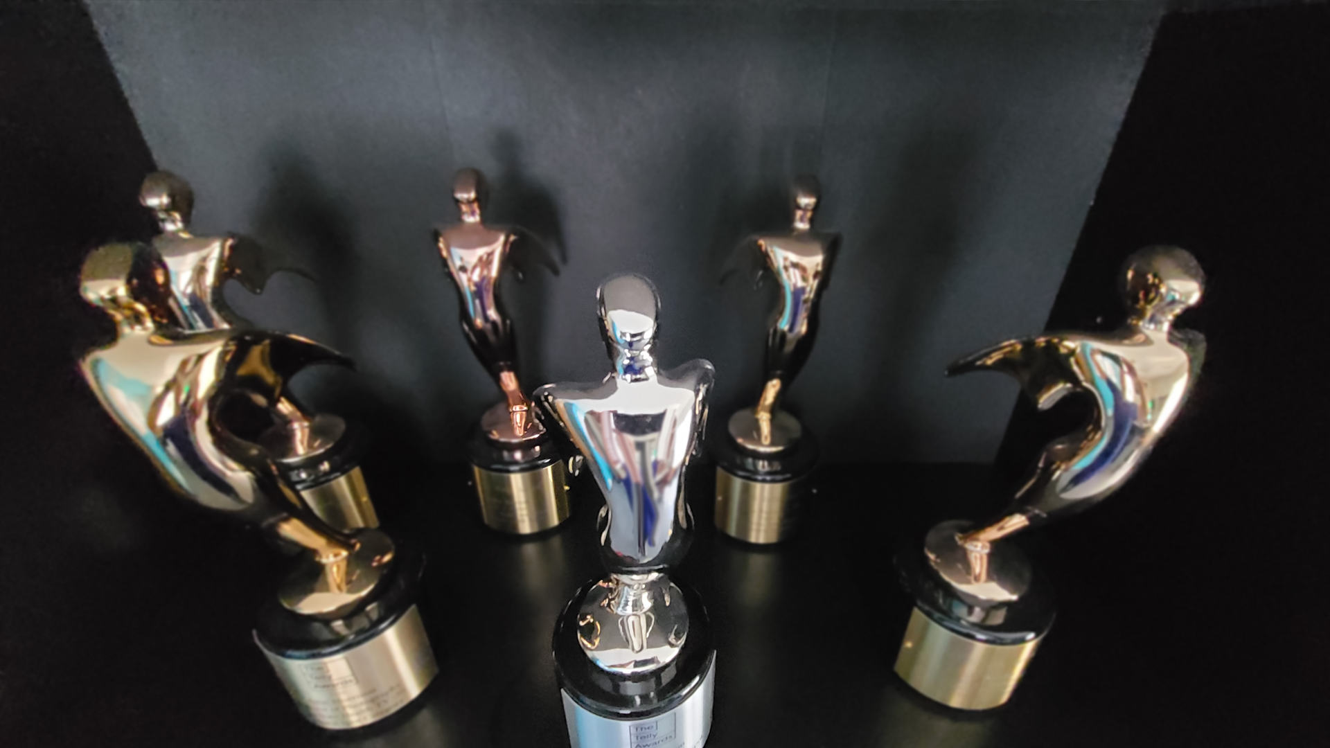 Photo of Silver and Bronze Telly® awards