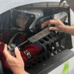 Deanna Fontanez ready for a lap at Pocono Raceway